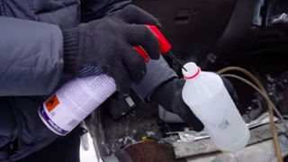 Here's What Happens When You Try Running An Old Diesel Van On Fake WD-40, Brake Fluid, Transmission Fluid And More